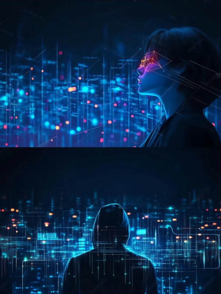 Midjourney｜科技空间｜科技背景｜网络背景_1_你好，姜老师_来自小红书网页版